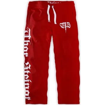 Thor Steinar - pánské tepláky Holven rot Barva: Červená, Vel: XL