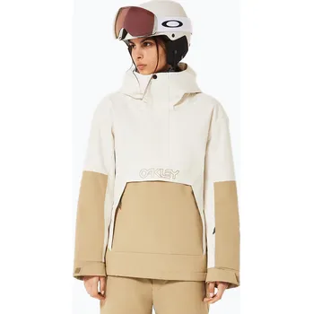 Dámská snowboardová bunda Oakley WMNS TNP TBT Isulated Anorak Mist/Pebble
