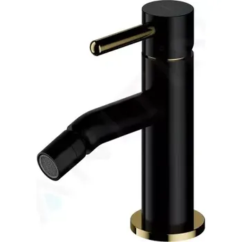 Omnires Y Bidetová baterie, černá/zlatá, Y1220BLGL