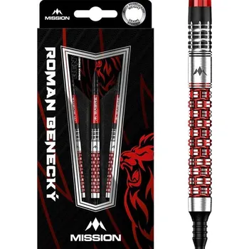 Šipka Šipky Mission Roman Benecky Soft Tip Black & Red 18g