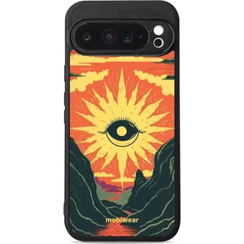 Pouzdro na mobilní telefon Lesklý kryt Mobiwear Glossy - Google Pixel 9 Pro XL - G055G Sluneční oko (Prémiové lesklé pouzdro, obal, kryt Mobiwear Glossy na mobil Google Pixel 9 Pro XL - G055G Sluneční oko, materiál Plast + TPU silikon - krytí po všech stranách, neošoupatelný potisk
