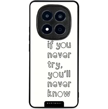 Pouzdro na mobilní telefon Lesklý kryt Mobiwear Glossy - Xiaomi Redmi Note 15 Pro 5G - G075G Never know (Prémiové lesklé pouzdro, obal, kryt Mobiwear Glossy na mobil Xiaomi Redmi Note 15 Pro 5G - G075G Never know, materiál Plast + TPU silikon - krytí po všech stranách, neošoupateln