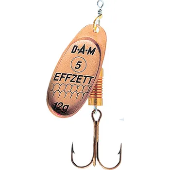 DAM Třpytka Effzett Standard Spinner Copper 3g vel.1