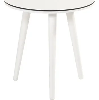 Zahradní stůl Sophie boční stolek r. 45cm o výšce 40cm, royal white HN65992003