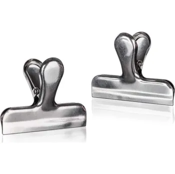 Sada klipsů na sáčky (2 ks) Akcent, nerez