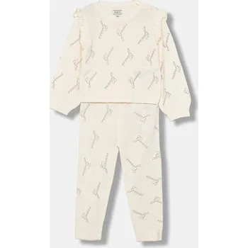 Kojenecká souprava Kojenecká tepláková souprava Guess A5BG12.Z0870.9BYA béžová 01X, vel. 62-68