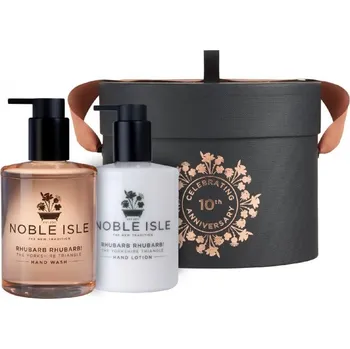 Sprchový gel Noble Isle Dárková sada Rhubarb Rhubarb! Rhubarb Rhubarb! Duo Gift Set