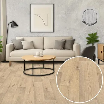 pvc podlaha PVC podlaha Breno G-TEX Dokka Clear 2449 Označení šíře role: 3 m