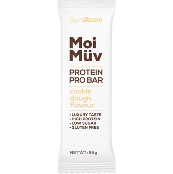 MoiMüv Protein Pro Bar 55 g cookie těsto