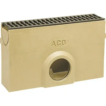 ACO odtoková vpusť EUROSELF 0,5m vč. kal. koše rošt-litinový 38708