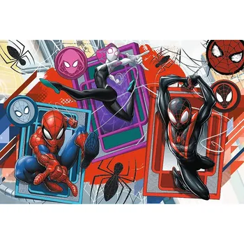 Puzzle TREFL Marvel Spiderman Pavoučí smysly MAXI 24 dílků