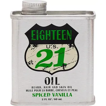 18.21 Man Made Beard, Hair & Skin Oil Spiced Vanilla víceúčelový olej pro vousy 60 ml + Prodloužená možnost vrácení zboží do 30 dnů.