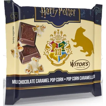 Čokoláda WITORS Harry Potter mléčná čokoláda s popcornem 40 g
