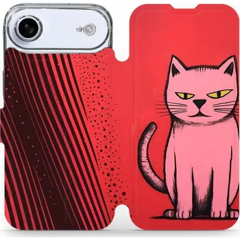 Pouzdro na mobilní telefon Flipové pouzdro Mobiwear - Apple iPhone Air - VP54S Kocourek (Knížkové flip pouzdro, obal, kryt na mobil Apple iPhone Air - VP54S Kocourek, materiál Umělá kůže + TPU - ochrana 360°, stojánek, silikonová vanička, magnetické zavírání)