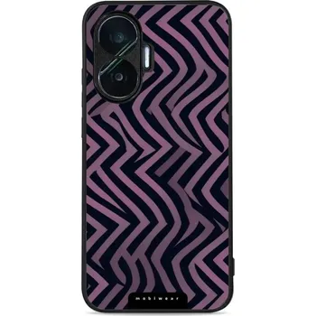Pouzdro na mobilní telefon Lesklý kryt Mobiwear Glossy - Xiaomi Poco F7 - GA55G Fialové klikyháky (Prémiové lesklé pouzdro, obal, kryt Mobiwear Glossy na mobil Xiaomi Poco F7 - GA55G Fialové klikyháky, materiál Plast + TPU silikon - krytí po všech stranách, neošoupatelný potisk,)
