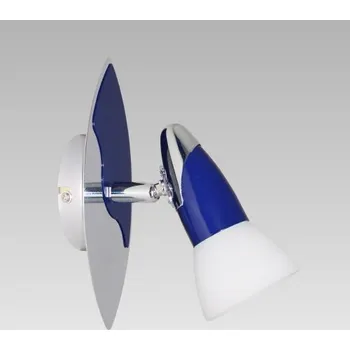 REA 1xR50/40W,CHROM/BLUE