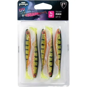 Umělá nástraha FOX International Group Ltd, Dennenlaan3A, 2340 Beerse, Belgium Fox Rage Gumová Nástraha Slick Shad Ultra UV Perch 11cm 4ks