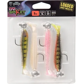 Umělá nástraha FOX International Group Ltd, Dennenlaan3A, 2340 Beerse, Belgium Fox Rage Gumová Nástraha UV Spikey Shad Loaded 6cm