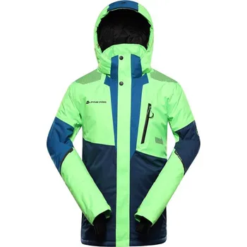 Alpine Pro DEAR sv.zelená pánská lyžařská bunda s membránou XXXXL + DÁREK + Doprava ZDARMA