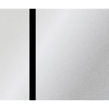 Obklad Dvouvrstvý akryl LaserAcrylEco 1220 x 610 x 1,3 mm interiérový lesklý - stříbrná/černá laserové gravírování