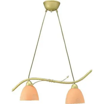 Závěsné svítidlo ROTO 2xE27, zlatá/oranžová, Prezent 93107