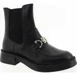 LOOKE Dámský kožený černý kotník L1230-24-265 Velikost 37