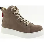 LOOKE Dámský hnědý kožený kotník L1256-34-265 Velikost 39