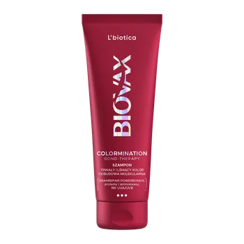 Šampon L'biotica Biovax regenerační šampon na vlasy prodlužující trvanlivost barvy, 200 ml