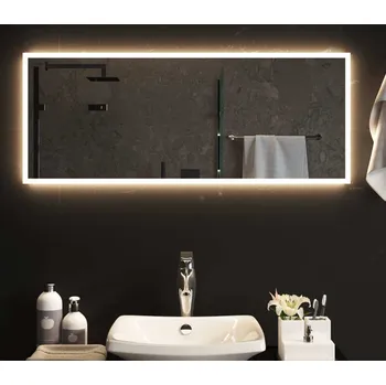 Zrcadlo vidaXL Koupelnové zrcadlo s LED osvětlením 40x100 cm [3154085]