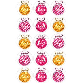 Jedlá dekorace na dort VÁNOCE-60 Materiál: Jedlý papír