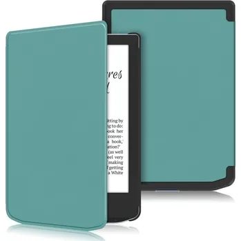 Pouzdro na tablet VSECHNONAMOBIL 123767 LEATHER Zaklápěcí kryt pro PocketBook Verse Pro zelený