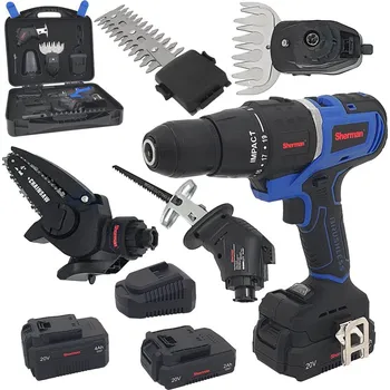 Sada nářadí Aku kombinované nářadí 20V - MT4202 | Sherman Multitool 4v1