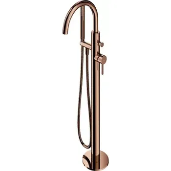 Vodovodní baterie Omnires Y Vanová baterie do podlahy, s tělesem, měď, Y1233-SCP