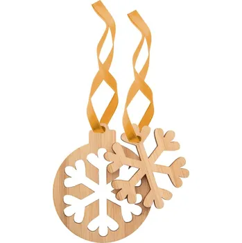 Vánoční ozdoba Jerpstad vánoční ozdoba, sněhová vločka BEZ POTISKU bez potisku 50 BEZ POTISKU