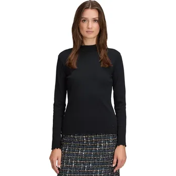 Dámské tričko BETTY & CO dámské triko černé se stojáčkem