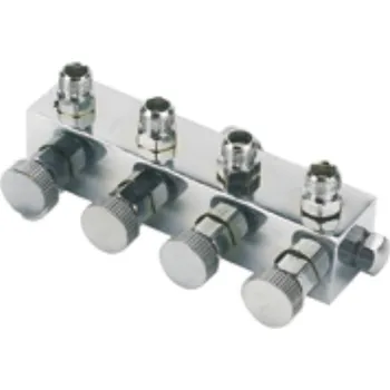 Vzduchový rozvaděč na 4 hadice Royalmax A9-4