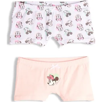 Dívčí spodní prádlo GATE Balení 2 kalhotek typu boyshort Minnie Mouse 4Y 825-0816/10