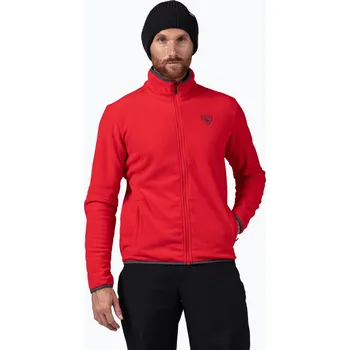 Pánská mikina Pánská mikina Rossignol Strawpile Fleece Fz sports red