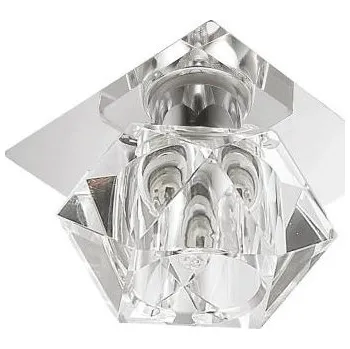 ZENITH 1xG9 LED/5W, CHROME/CRYSTAL