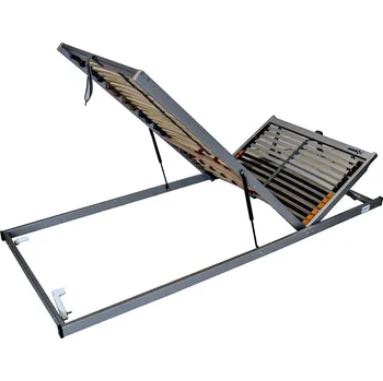 Postelový rošt Lamelový rošt Postelia FLAT 42 NVP 200 x 80 cm s pístovým nožním výklopem pro přístup do úložného prostoru, polohování hlavové a nožní části