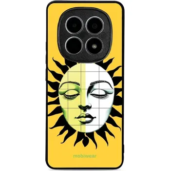 Pouzdro na mobilní telefon Lesklý kryt Mobiwear Glossy - Xiaomi Redmi Note 15 5G - G056G Tvář slunce (Prémiové lesklé pouzdro, obal, kryt Mobiwear Glossy na mobil Xiaomi Redmi Note 15 5G - G056G Tvář slunce, materiál Plast + TPU silikon - krytí po všech stranách, neošoupatelný)