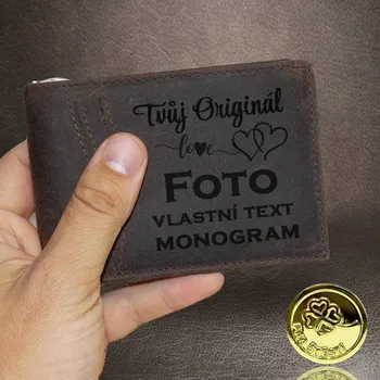 Peněženka Nedá jí z ruky. Poctivá dolarovka a tvůj text, výsledek famózní Vyberte variantu: bez jakékoliv úpravy + Akce - zlatá mince Pro štěstí ZDARMA