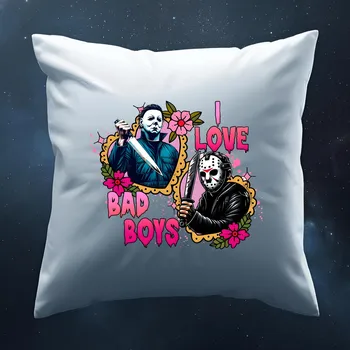 Dekorativní polštářek Polštářek - I love bad boys