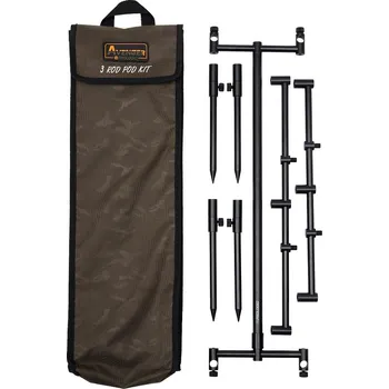 Prologic Stojan Avenger Rod Pod Kits Carrycase 3 Rod