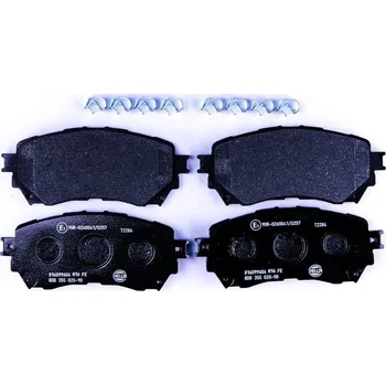 Brzdová destička Sada brzdových destiček, kotoučová brzda HELLA PAGID 8DB 355 020-901