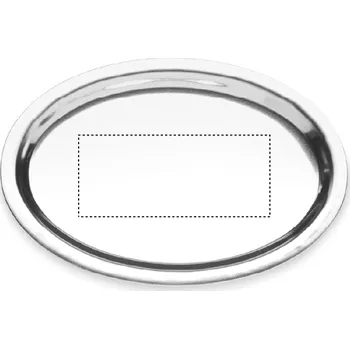 Konvice na čaj Čajový louhovač z nerez. oceli 10 PLATE, 15x35mm Tamponový tisk, 1 barva