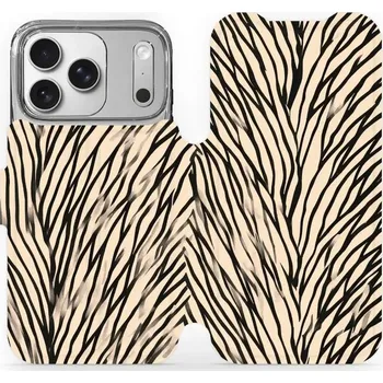 Pouzdro na mobilní telefon Flipové pouzdro Mobiwear - Apple iPhone 17 Pro - VA52S V koruně stromu (Knížkové flip pouzdro, obal, kryt na mobil Apple iPhone 17 Pro - VA52S V koruně stromu, materiál Umělá kůže + TPU - ochrana 360°, stojánek, silikonová vanička, magnetické zavírání)