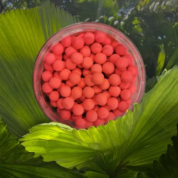 Boilies Pára z navijáku, Ondřej Rutkowski, Tuhaň 39, 277 41 Kly POP-UP Ďábelská jahoda růžová reflexní 10 mm 150ml