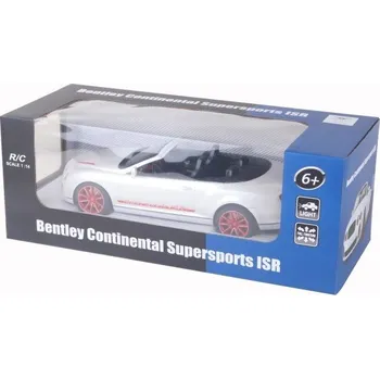 RC model auta 1:14 RC Bently GT Supersport kabriolet bílé/černé