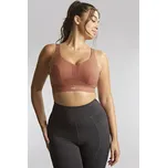 Panache nevyztužená sportovní podprsenka s kosticí růžová - PANPSIRO/růžová / 34 / E PAN1M007-SIRO